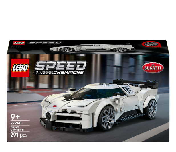 LEGO Speed Champions 77240 Hipersamochód Bugatti Centodieci - 1331747 - zdjęcie